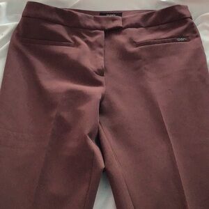 Brown Slim Fit Pants